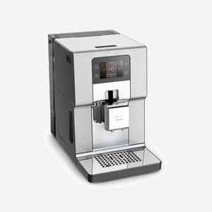 Krups Intuition Experience+ EA877D10 Machine Expresso Automatique 15 bar 3L 1550W Broyeur Métal 250g Ecran OLED Noir/Acier Brossé - Miniature 5
