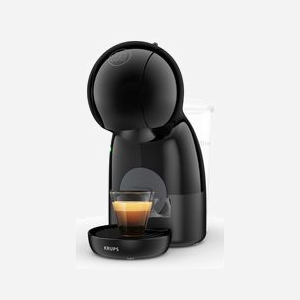 Machine Expresso Krups Piccolo XS KP1A3B10 1600W Noir, 0.8L, Système Capsule Dolce Gusto, 1 Tasse, Multi-boissons (Café, Cappuccino, Thé...)