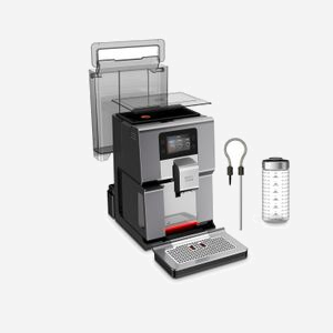 Krups EA875E10 Machine Expresso Semi-Automatique 1450W Gris, Réservoir 3L, Broyeur Intégré 250g, 15 Programmes, Écran TFT, Thermoblock - Miniature 2