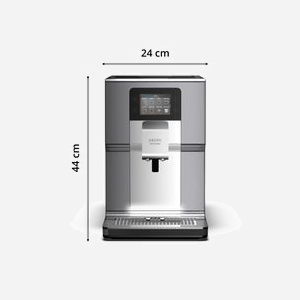 Krups EA875E10 Machine Expresso Semi-Automatique 1450W Gris, Réservoir 3L, Broyeur Intégré 250g, 15 Programmes, Écran TFT, Thermoblock - Miniature 3