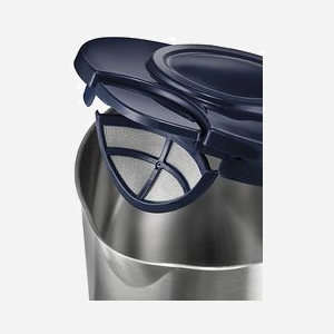Bouilloire Unold 18018 1.5L 2200W Bleu/Inox, Corps en plastique et Acier inoxydable, Indicateur de niveau d'eau, Arrêt sécurité surchauffe, Base 360°, Sans fil - Miniature 5