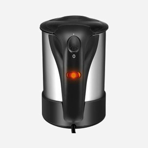 Bouilloire Unold 18575 0.5L 1000W Noir/Inox: Corps en plastique et acier inoxydable, indicateur niveau d'eau, arrêt automatique, 120/230V, 50/60Hz - Miniature 4