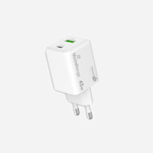 MediaRange MRMA113-2 Chargeur Secteur 45W + 18W, USB-C & USB-A, Quick Charge 3.0, PPS, GaN, Protection Surtension/Surcharge/Surchauffe/Court-circuit - Miniature 5
