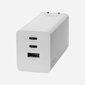 ASUS Adaptateur Secteur 90XB07IN-BPW010 100W Blanc, Alimentation Intérieure 100-240V, USB Type-A & USB Type-C, Compatibilité UX325, UM325, etc. - Miniature 5