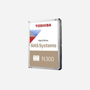 Toshiba N300 HDD 20To 7200 RPM 512Mo 3.5" SATA III - NAS - Interface 6 Gbit/s - Charge de travail 180 To/an - MTTF 1200000h - Miniature 2