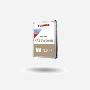 Toshiba N300 HDD 20To 7200 RPM 512Mo 3.5" SATA III - NAS - Interface 6 Gbit/s - Charge de travail 180 To/an - MTTF 1200000h - Miniature 3