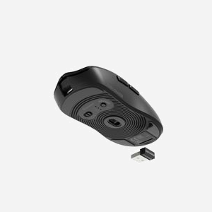 GENESIS Zircon 500 Souris Gaming Droitier RF Wireless/Bluetooth/USB-C Optique 10000 DPI, 6 Boutons Programmables, Capteur PMW3325, 1000Hz, Noir - Miniature 2