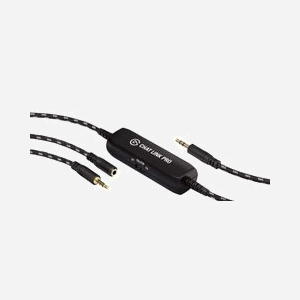 Elgato Chat Link Pro - Câble Audio 2.5m, Connecteur 3.5mm Femelle vers 2 x 3.5mm Mâle, Contacts Plaqué Or, Noir, Plug and Play - Miniature 2