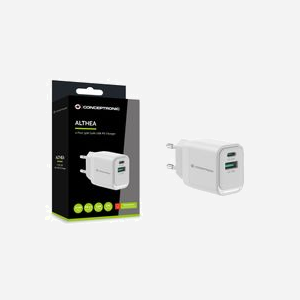 Conceptronic ALTHEA19W33 Chargeur Secteur Universel 33W - USB-C & USB-A, Power Delivery 3.0, Quick Charge 3.0, PPS, GaN, Protections Multiples - Miniature 4