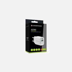 Conceptronic ALTHEA19W33 Chargeur Secteur Universel 33W - USB-C & USB-A, Power Delivery 3.0, Quick Charge 3.0, PPS, GaN, Protections Multiples - Miniature 5