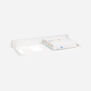 Rackmount.IT RM-FR-T23 Support Rack 19" 1.3U Blanc pour FortiExtender FEX-311F/511F, 483x217x58.7mm, Conforme RoHS, Fabriqué aux Pays-Bas - Miniature 2