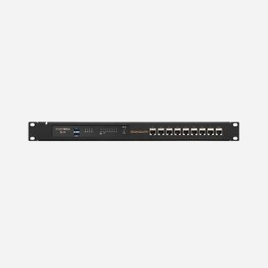 Rackmount.IT RM-SW-T11I Kit de Montage Rack 1U pour SonicWall TZ270/270W/370/370W/470/470W, 483x216x44mm, Noir, Conforme RoHS - Miniature 3