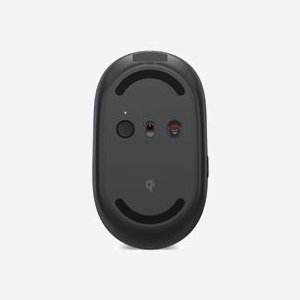 Souris Lenovo 4Y51R29290 Universelle Ambidextre Optique 2400 DPI Bluetooth + USB Type-C 5 Boutons Programmables Batterie Rechargeable - Miniature 2