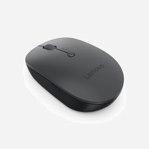 Souris Lenovo 4Y51R29290 Universelle Ambidextre Optique 2400 DPI Bluetooth + USB Type-C 5 Boutons Programmables Batterie Rechargeable - Miniature 3