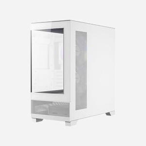 Antec CX500m ARGB Mini Tower Blanc, Acier & Verre, Carte Mère ITX/micro ATX, 2x120mm Latéral, 1x120mm Arrière, USB 3.2, Sans Bloc d'Alimentation - Miniature 4
