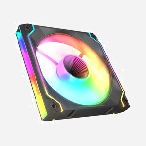 COUGAR Gaming SC140 ARGB - Module de Ventilation 140mm, Noir, 3-Pin + 4-Pin, 51.91 CFM, 26.8 dB, 12V/0.15A, RGB 5V, Boîtier PC - Miniature 5
