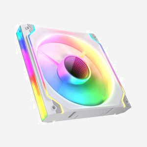 COUGAR Gaming SC140 ARGB - Module de ventilation 140mm Blanc, 26.8dB, 51.91 CFM, Connecteurs 3-pin+4-pin, 12V/0.15A, RGB 5V, Dimensions 142x140x25mm - Miniature 3