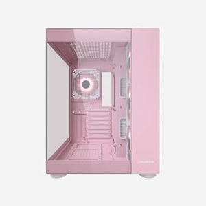 COUGAR Gaming FV150 RGB Midi Tower Rose - Boîtier PC ATX/micro ATX/Mini-ITX, 2x3.5", 2x2.5", 10 slots, 3x120mm avant, 1x120mm arrière, USB 3.2 Gen1/Gen2 - Miniature 3