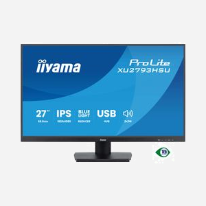 iiyama ProLite XU2793HSU-B7 : Écran 27" IPS Full HD 1920x1080 100Hz 1ms MPRT, Hub USB, HDMI/DisplayPort, Haut-parleurs intégrés, Noir - Miniature 2