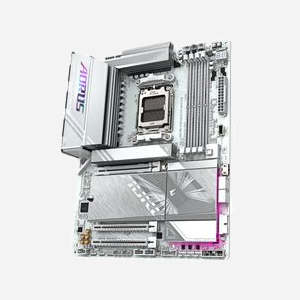 GIGABYTE X870E AORUS ELITE WIFI7 ICE Carte mère AMD AM5, DDR5 jusqu'à 8200MHz (O.C.), 3x PCIe 5.0, Wi-Fi 7, LAN 2.5GbE, USB 4, Chipset AMD X870E - Miniature 4