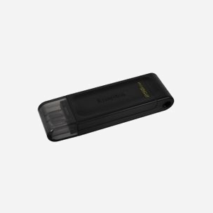 Kingston Technology DataTraveler 70 256Go USB-C 3.2 Gen 1 (3.1 Gen 1) Noir, Dimensions 59x18.5x9mm, Compatible Windows/macOS/Linux/Chrome OS - Miniature 2