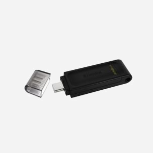 Kingston Technology DataTraveler 70 256Go USB-C 3.2 Gen 1 (3.1 Gen 1) Noir, Dimensions 59x18.5x9mm, Compatible Windows/macOS/Linux/Chrome OS - Miniature 4