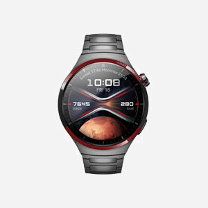 Huawei Watch 4 Pro Space Edition - Écran AMOLED 1.5" 466x466px, GPS, Bluetooth 5.2, eSIM, Boîtier et Bracelet Titane, Étanchéité 5 ATM, Android 8.0 / iOS 13 - Miniature 1