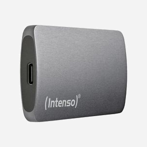 Intenso TX800 SSD Externe 500 Go USB Type-C USB 3.2 Gen 2x2 2.1 Gbit/s Boîtier Aluminium Anthracite 72x40x9 mm (Réf: 3828450) - Miniature 2