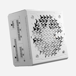 Corsair RMe Series RM850e, Alimentation 850W ATX, 80 PLUS Gold, Blanc, Ventilateur 12cm, 20+4 Pin ATX, Câblage 100% Modulaire, ATX 3.1 - Miniature 1