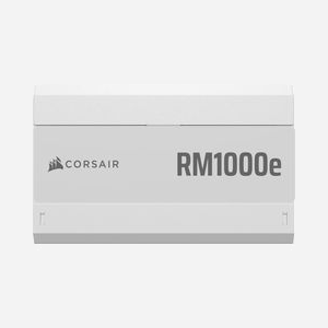 Corsair RMe Series RM1000e Alimentation 1000W ATX Modulaire Blanc, 80 PLUS Gold, Ventilateur 12cm, Connecteur 24-pin ATX, Version ATX 3.1 - Miniature 4