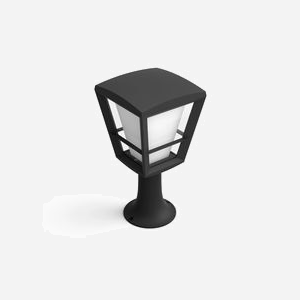 Philips Hue Econic Grande Borne Extérieure LED 15W 2000-6500K 1150lm IP44, pilotable via application Hue, compatible Hue Bridge, durée de vie 25000h - Miniature 2