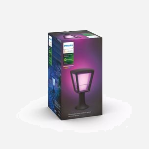 Philips Hue Econic Grande Borne Extérieure LED 15W 2000-6500K 1150lm IP44, pilotable via application Hue, compatible Hue Bridge, durée de vie 25000h - Miniature 3