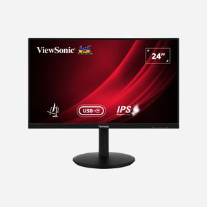 Viewsonic VG2409-MHDU-2 : Moniteur 23.8" FHD IPS LED 100Hz, 4ms, Hub USB 3.2, HDMI 1.4, DisplayPort, FreeSync, HDR10, VESA 100x100