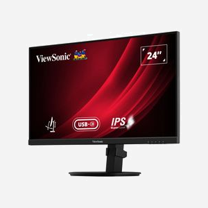 Viewsonic VG2409-MHDU-2 : Moniteur 23.8" FHD IPS LED 100Hz, 4ms, Hub USB 3.2, HDMI 1.4, DisplayPort, FreeSync, HDR10, VESA 100x100 - Miniature 3