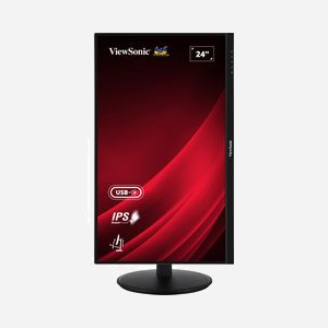 Viewsonic VG2409-MHDU-2 : Moniteur 23.8" FHD IPS LED 100Hz, 4ms, Hub USB 3.2, HDMI 1.4, DisplayPort, FreeSync, HDR10, VESA 100x100 - Miniature 5