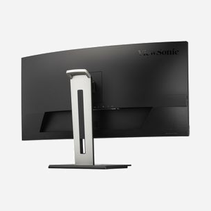 Viewsonic VG3456C Écran PC LED 34" UltraWide Quad HD 3440x1440, 5ms, 100Hz, Dalle VA, 400cd/m², AMD FreeSync Premium, Hub USB 3.2, Noir - Miniature 4