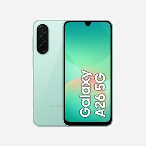 Samsung Galaxy A26 5G, Écran 6.7" Super AMOLED 120Hz, Exynos 1380, 8Go RAM, 256Go, Caméra 50MP OIS, Batterie 5000mAh, Android 15, IP67