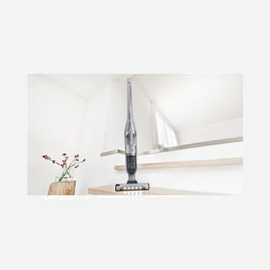 Bosch Serie 4 BBH3K2801 Aspirateur Balai 2-en-1 Sans Sac Argent - Batterie Li-Ion 55 min - Filtre Lavable - LED - Suceur Plat - Miniature 2