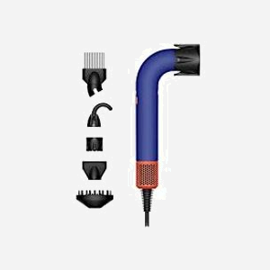 Sèche-cheveux Dyson Supersonic HD18 Bleu 1700W - 3 Vitesses, 4 Températures, Flux d'air 13 L/s, Moteur 110000 tr/min, Câble 3.2m, 5 Accessoires - Miniature 1