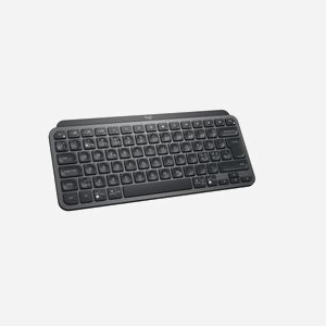Logitech MX Keys Mini Graphite - Clavier Mini Sans Fil RF+Bluetooth QWERTY Nordique - Switch Ciseaux - Rétroéclairé - Batterie 1130mAh Rechargeable USB-C - Miniature 1