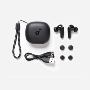Anker R50i Écouteurs True Wireless Stereo (TWS) Bluetooth 5.3 Noir - Autonomie 10h/30h, IPX5, Gaming/Sports, Microphone intégré, USB-C - Miniature 2