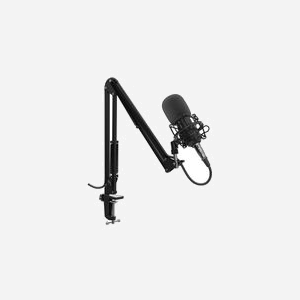 GENESIS Radium 300 XLR Microphone Studio Condensateur Cardioïde -38dB 30-16000Hz 1500 Ohm Sortie XLR Noir Métal Câble 2.5m - Miniature 2