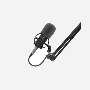GENESIS Radium 300 XLR Microphone Studio Condensateur Cardioïde -38dB 30-16000Hz 1500 Ohm Sortie XLR Noir Métal Câble 2.5m - Miniature 5