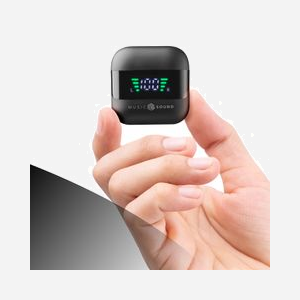 Music Sound BTMSTWSSPARKK : Écouteurs intra-auraux Bluetooth 5.3 Noir, autonomie 6h (30h avec boîtier), microphone intégré, USB Type-C, 68g - Miniature 3