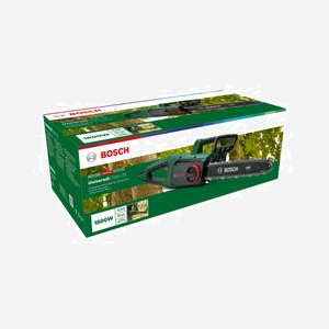 Tronçonneuse Bosch 0-600-8B8-303 Secteur 1800W, Longueur de lame 35cm, Vitesse de chaîne 12m/s, Guide 110cm, Système SDS, Poids 4.2kg Vert - Miniature 2