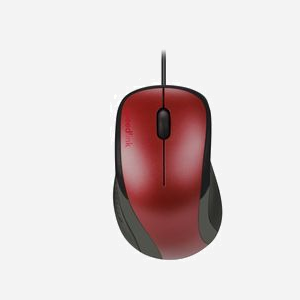SPEEDLINK SL-610011-RD Souris Optique USB Type-A 1000 DPI 3 Boutons Noire et Rouge, Longueur câble 1.4m, Design Ergonomique, compatible PC/Portable - Miniature 1
