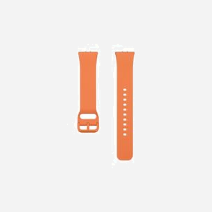 Bracelet de montre Samsung ET-SFR39MOEGEU Fluoroélastomère Orange pour Galaxy Fit3 (215mm x 22mm x 9.5mm, 18.7g, Unisexe) - Miniature 2
