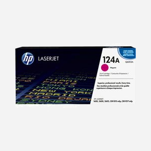 Cartouche de Toner HP Q6003A LaserJet Magenta, Rendement Standard 2000 pages, Compatibilité LaserJet 1600/2600/2605/CM1015/CM1017, Technologie Laser
