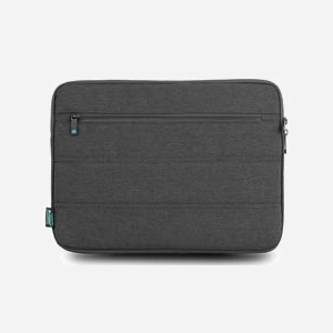 Urban Factory ELS14UF Housse Ordinateur Portable 14" Vert/Gris - r-PET Recyclé 70% - Poche Avant - 360x270x20mm - Compatible Toutes Marques - Miniature 2