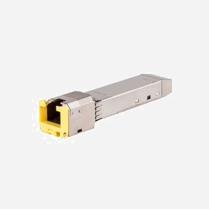 HPE Module XCVR SFP RJ45 1Gbit/s J8177E : Interface SFP, connecteur RJ-45, portée 100m, dimensions 37x71x37mm, 1000 Mbit/s max. - Miniature 1